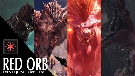 monster hunter world red orb.